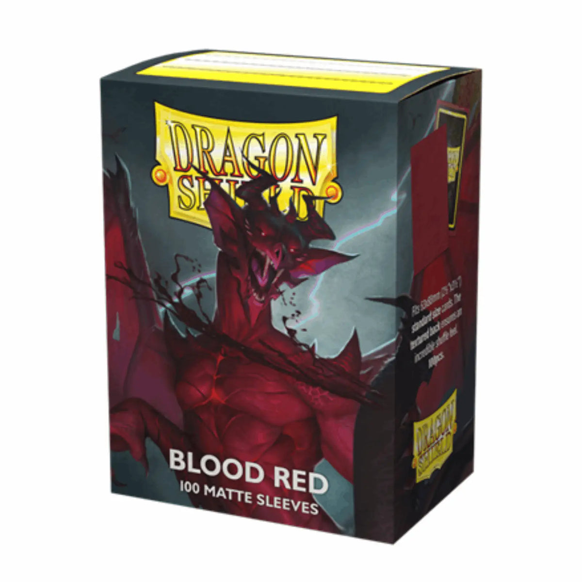 Dragon Shield Sleeves - Matte Standard Blood Red | 100stk
