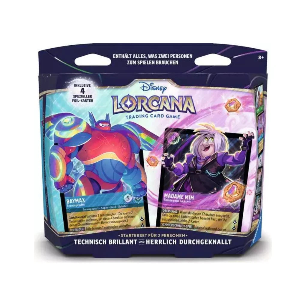 Disney Lorcana - Die Stadt Hyperia 2 Giocatori-set iniziale - Tedesco