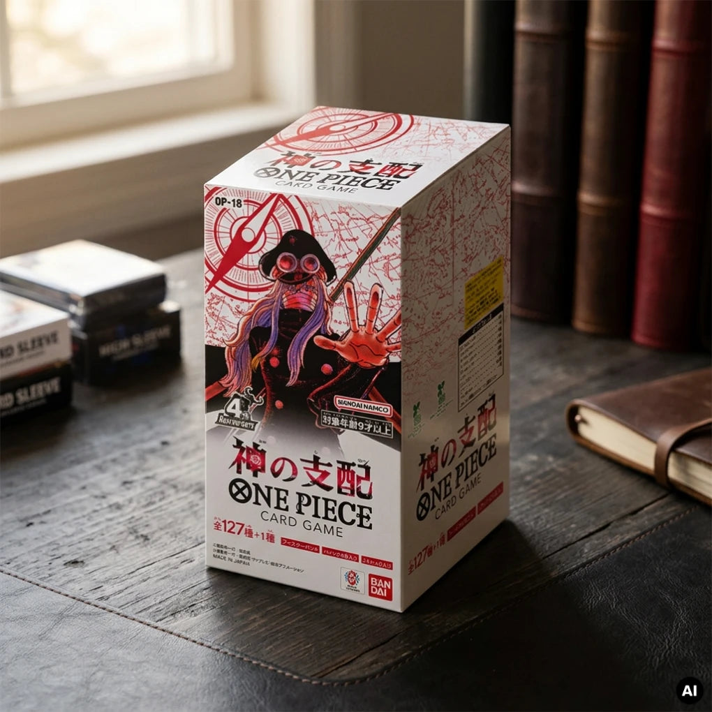 One Piece Card Game - OP18 The Dominance of God Booster Display - Japanese