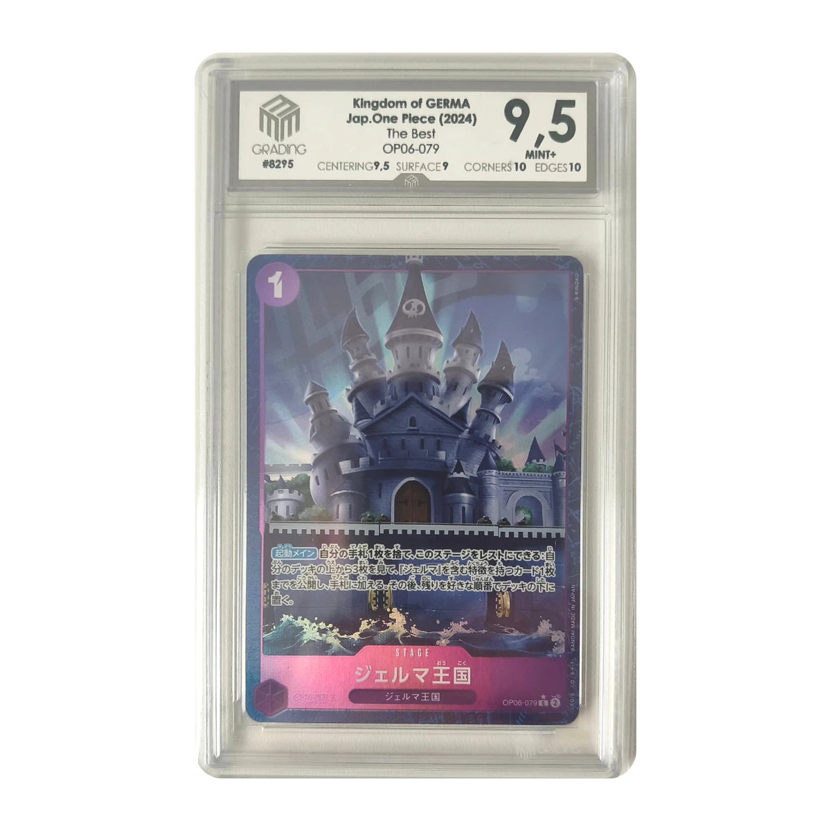 One Piece - Kingdom of GERMA OP06-079 (The Best) – M3G 9.5 Mint+