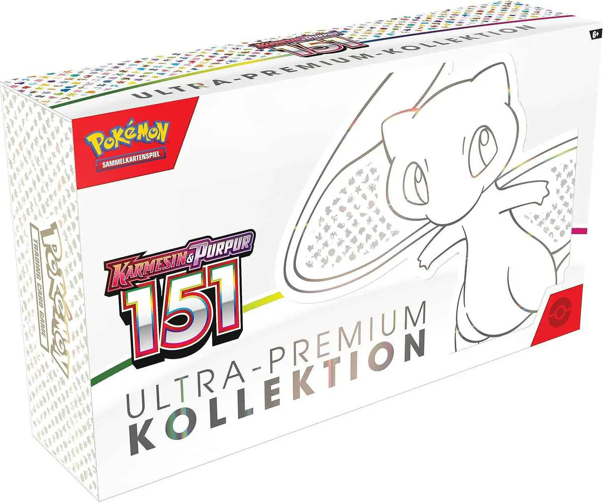 Pokémon - Karmesin & Purpur: 151 Ultra Premium Kollektion - DE