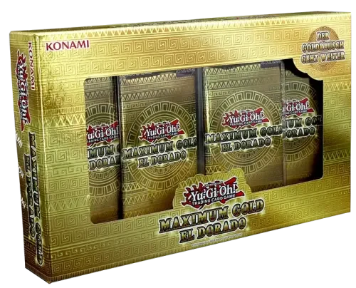 Yu-Gi-Oh! - Maximum gold: El Dorado Display di buste - Tedesco
