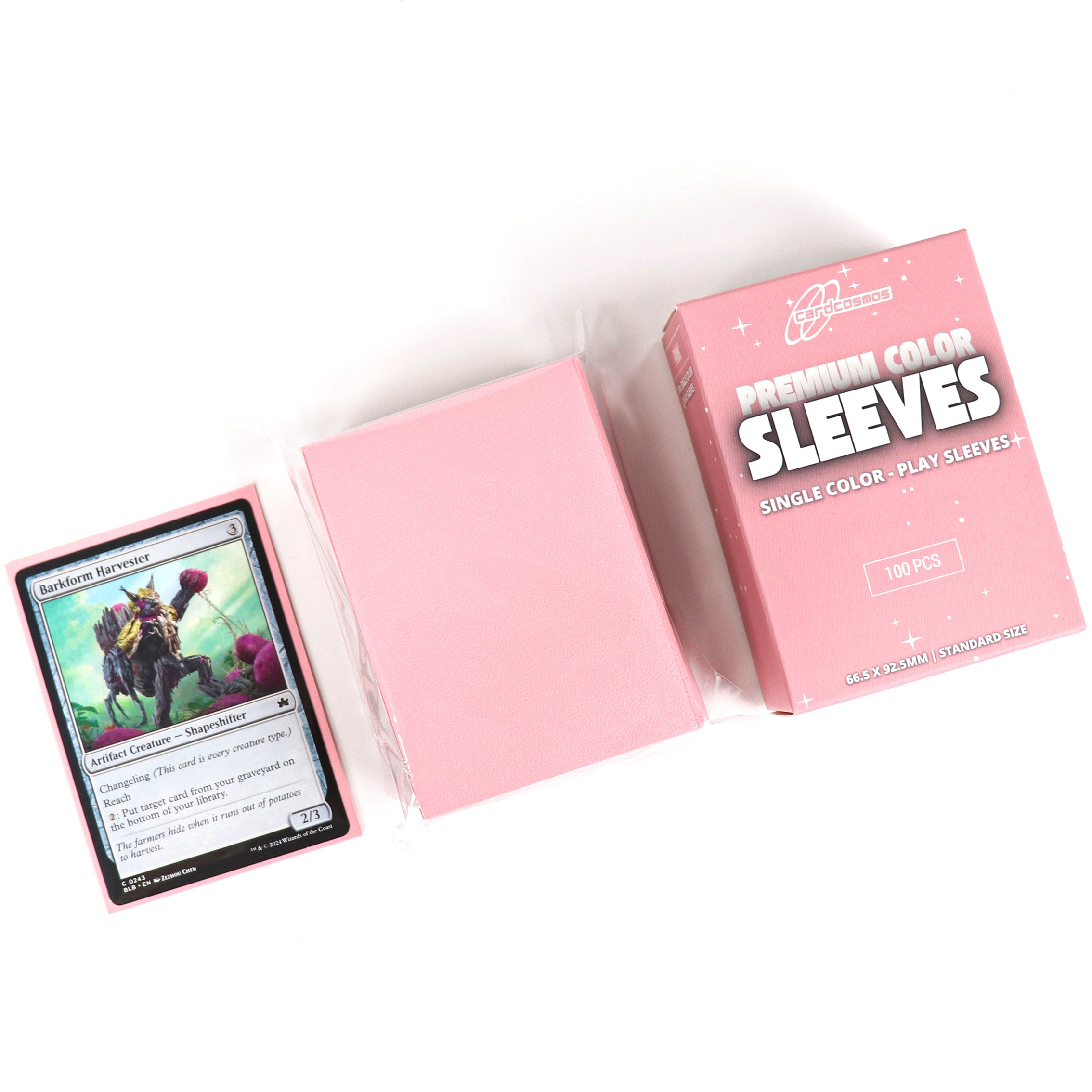 cardcosmos - Bustine matte premium Rosa | 100stk