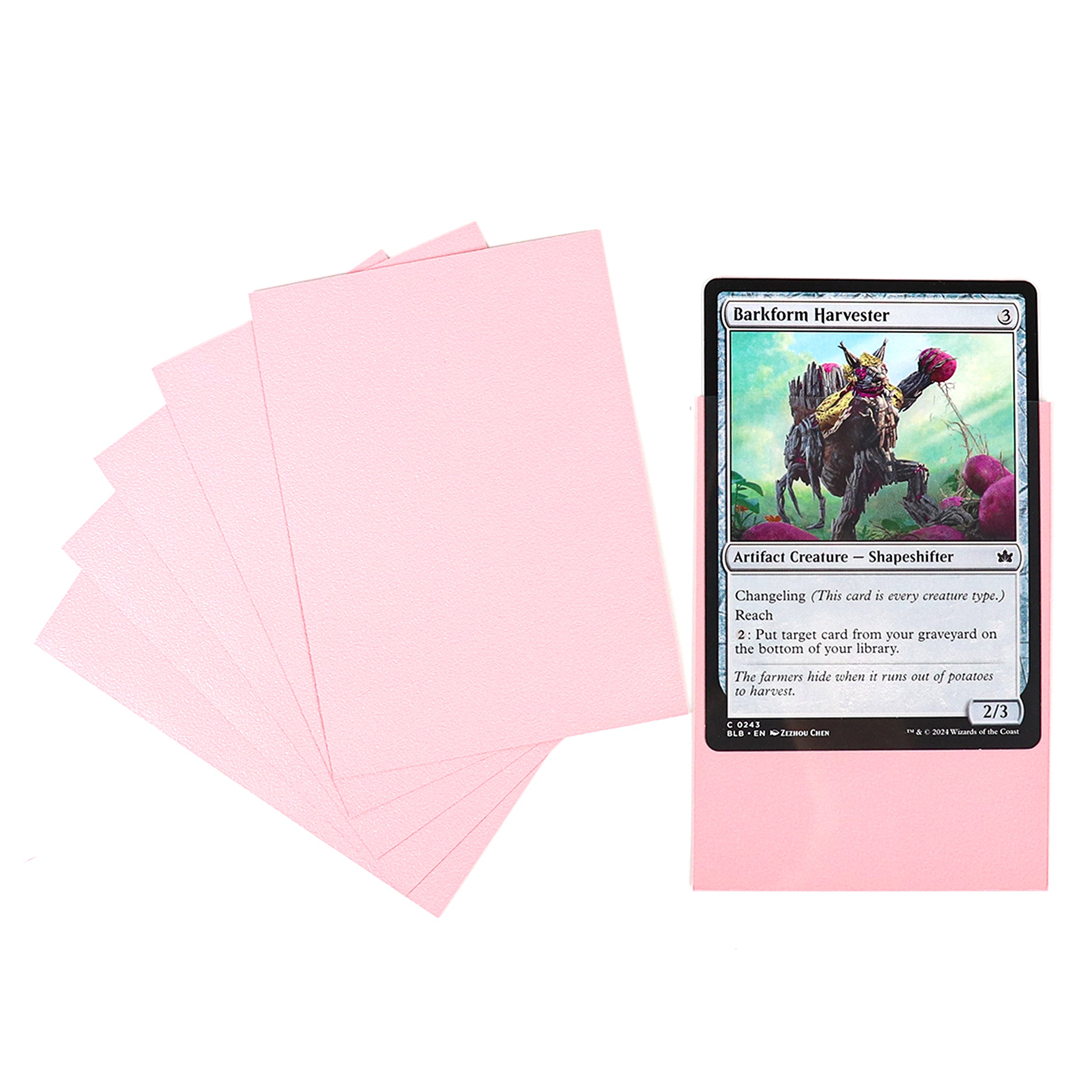 cardcosmos - Bustine matte premium Rosa | 100stk