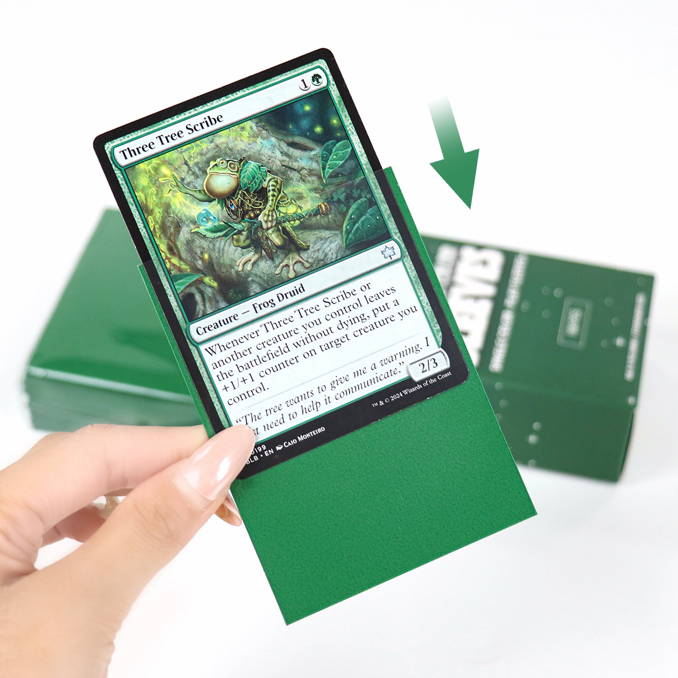 cardcosmos - Bustine matte premium Verde | 100stk