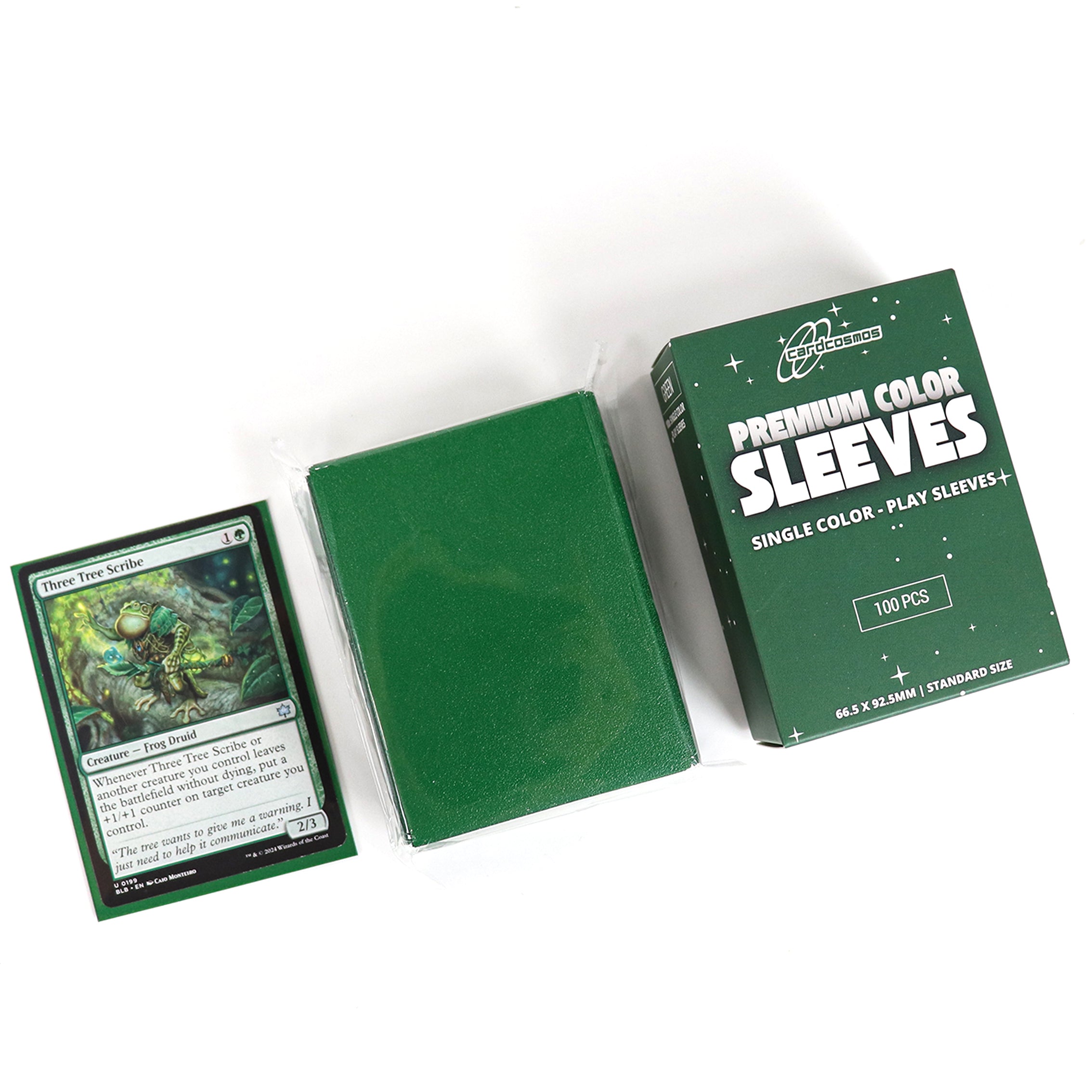 cardcosmos - Bustine matte premium Verde | 100stk