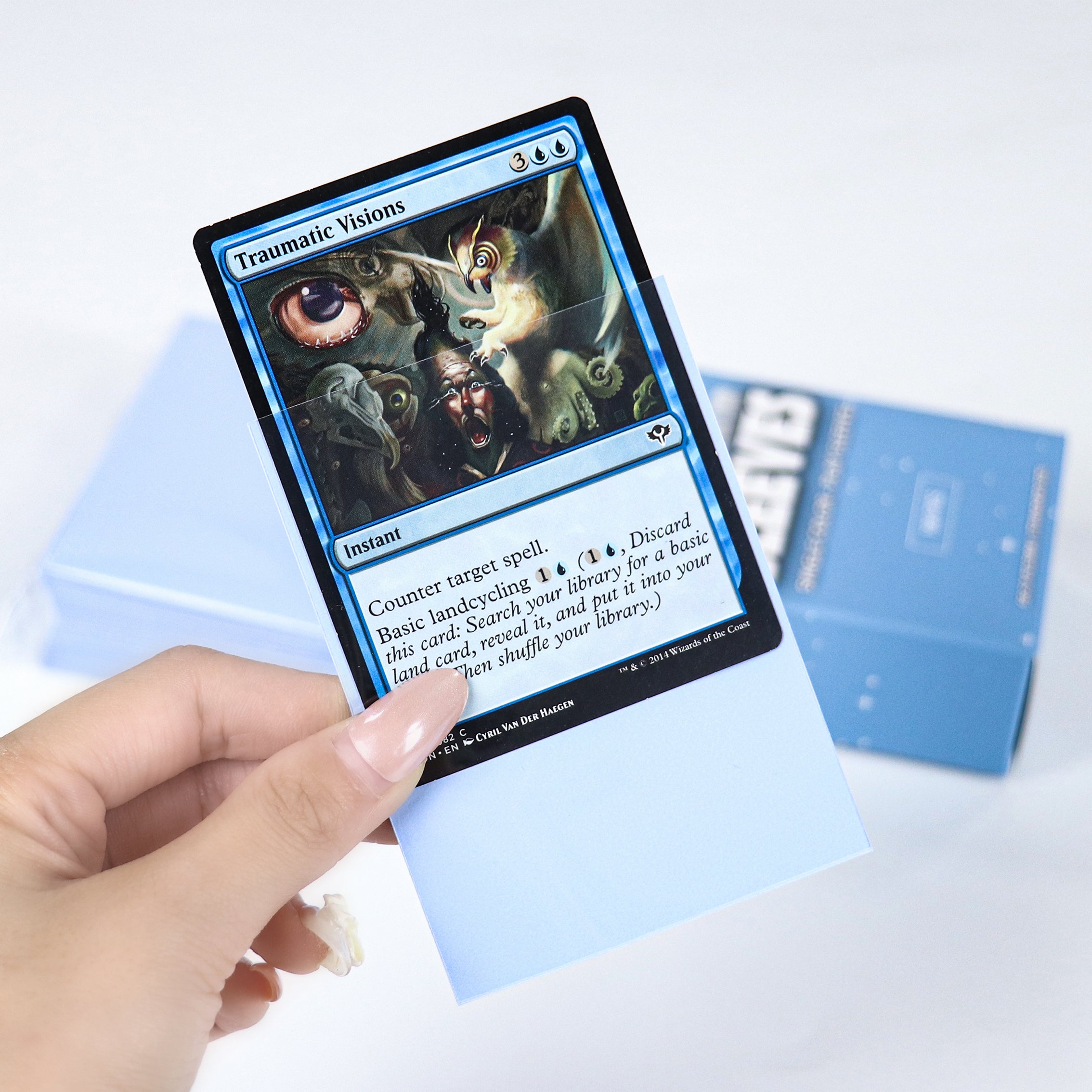 cardcosmos - Bustine matte premium Azzurro chiaro | 100stk