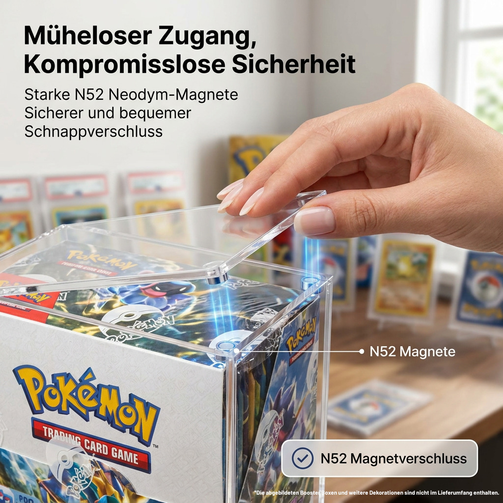 cardcosmos - Pokémon Custodia acrilica per booster box