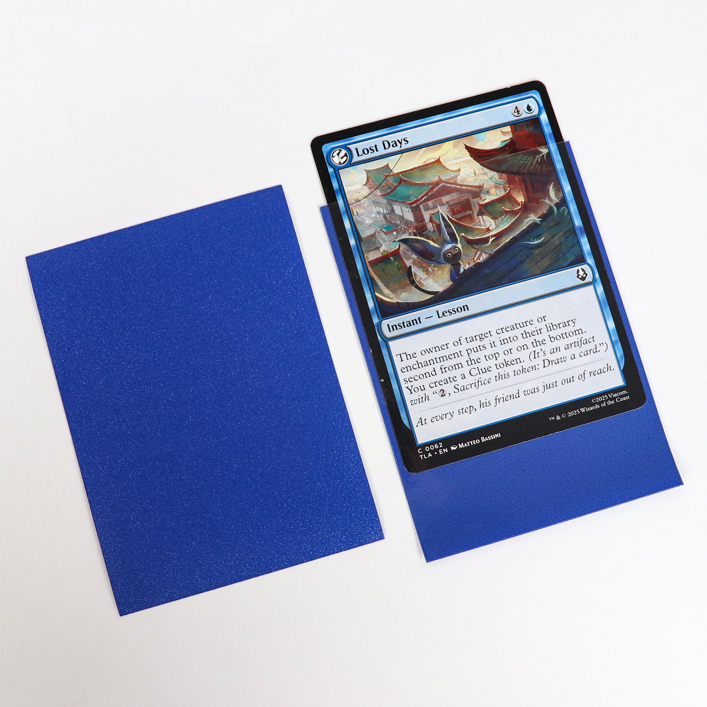 cardcosmos - Bustine matte premium Blu | 100stk