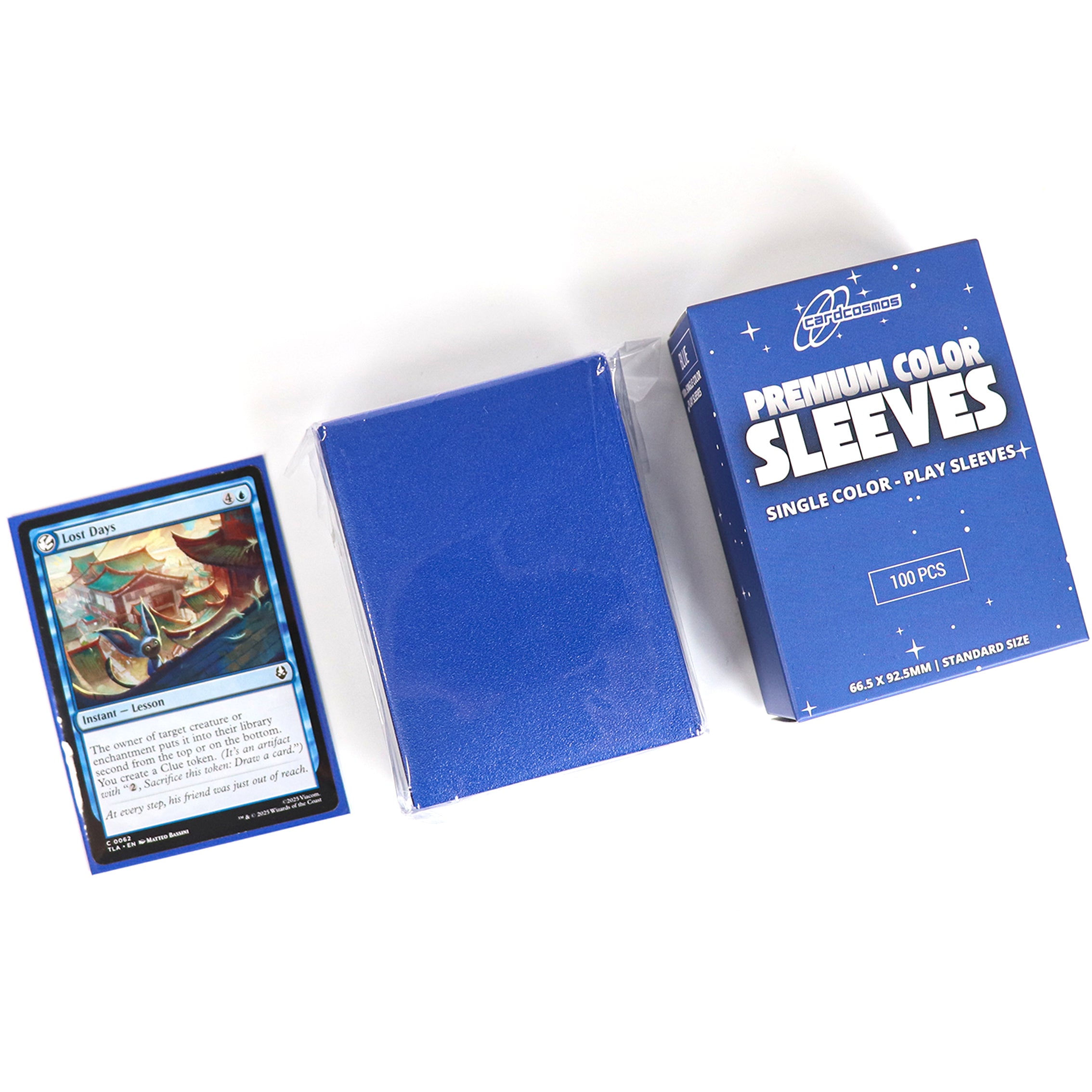 cardcosmos - Bustine matte premium Blu | 100stk