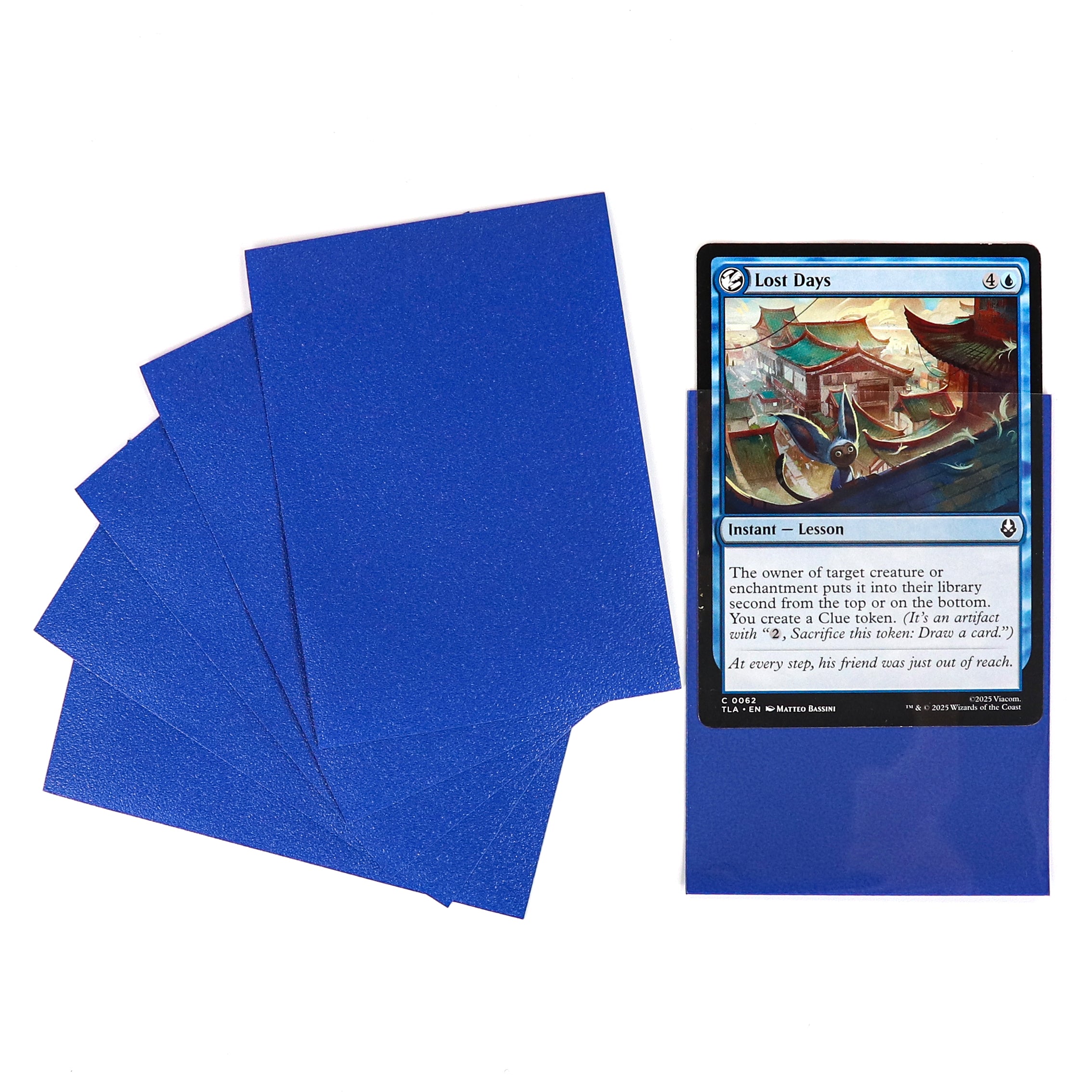 cardcosmos - Bustine matte premium Blu | 100stk