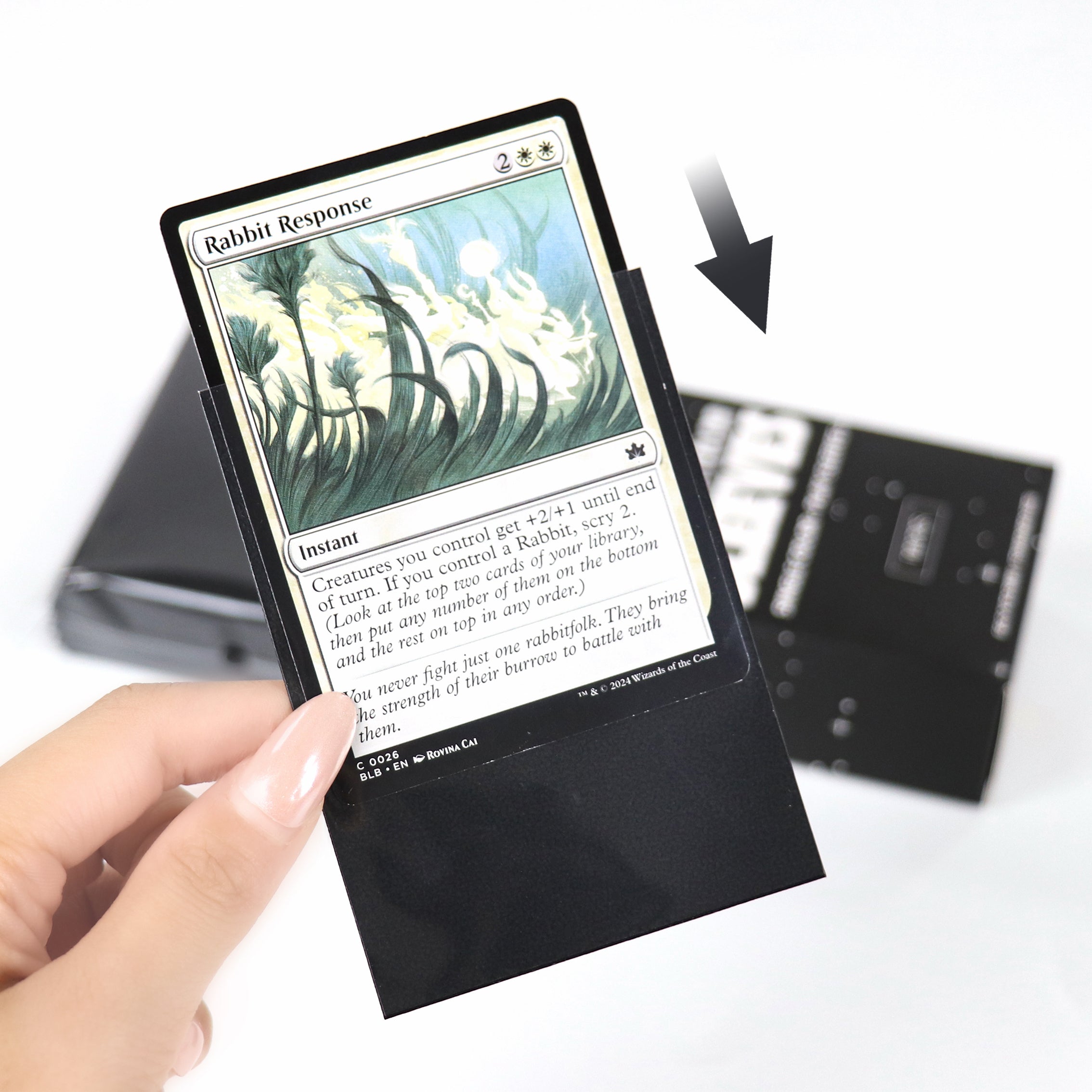 cardcosmos - Bustine matte premium Nero | 100stk