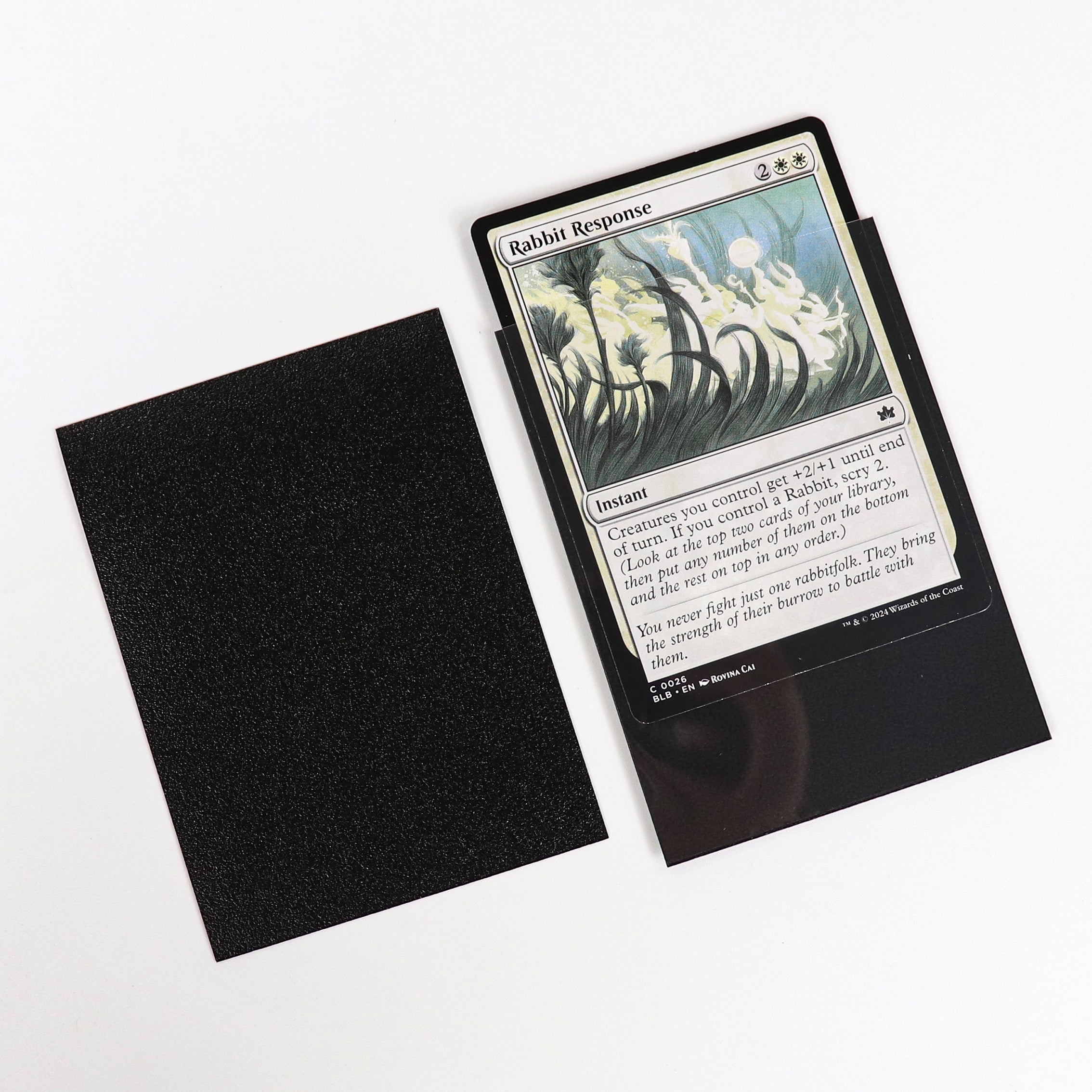 cardcosmos - Bustine matte premium Nero | 100stk