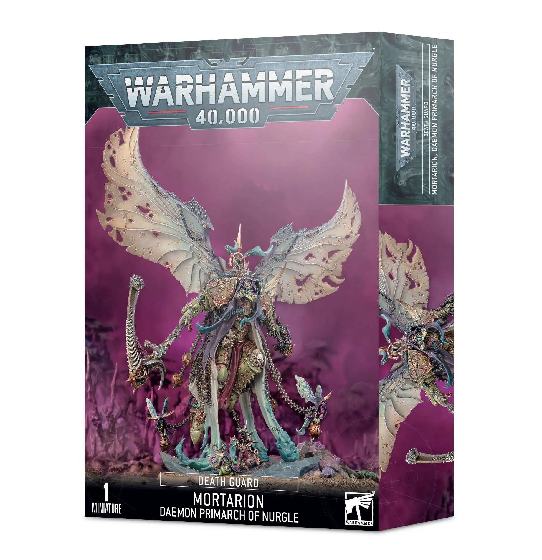 40k Death Guard: Mortarion Daemon Primarch of Nurgle