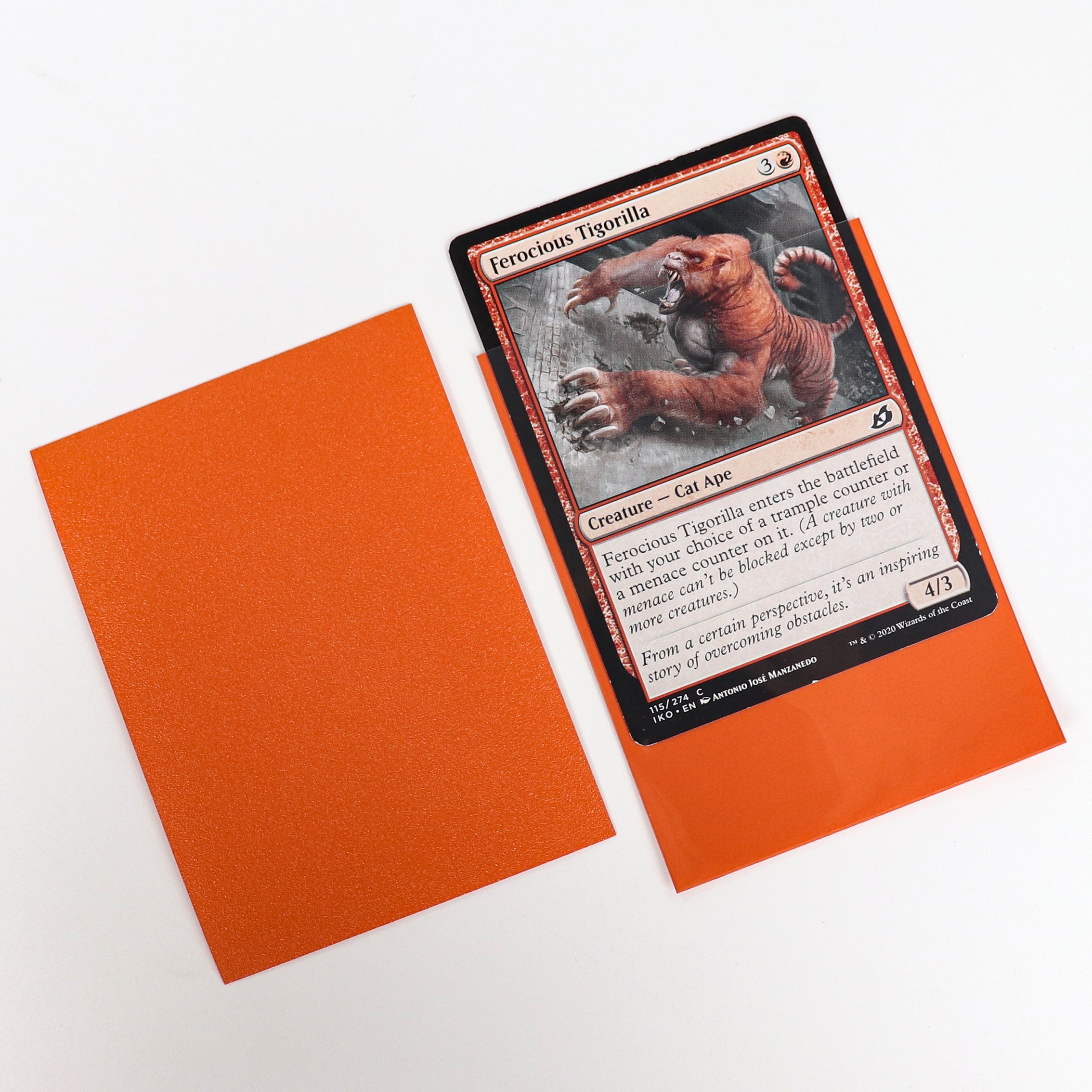 cardcosmos - Bustine matte premium Arancione | 100stk