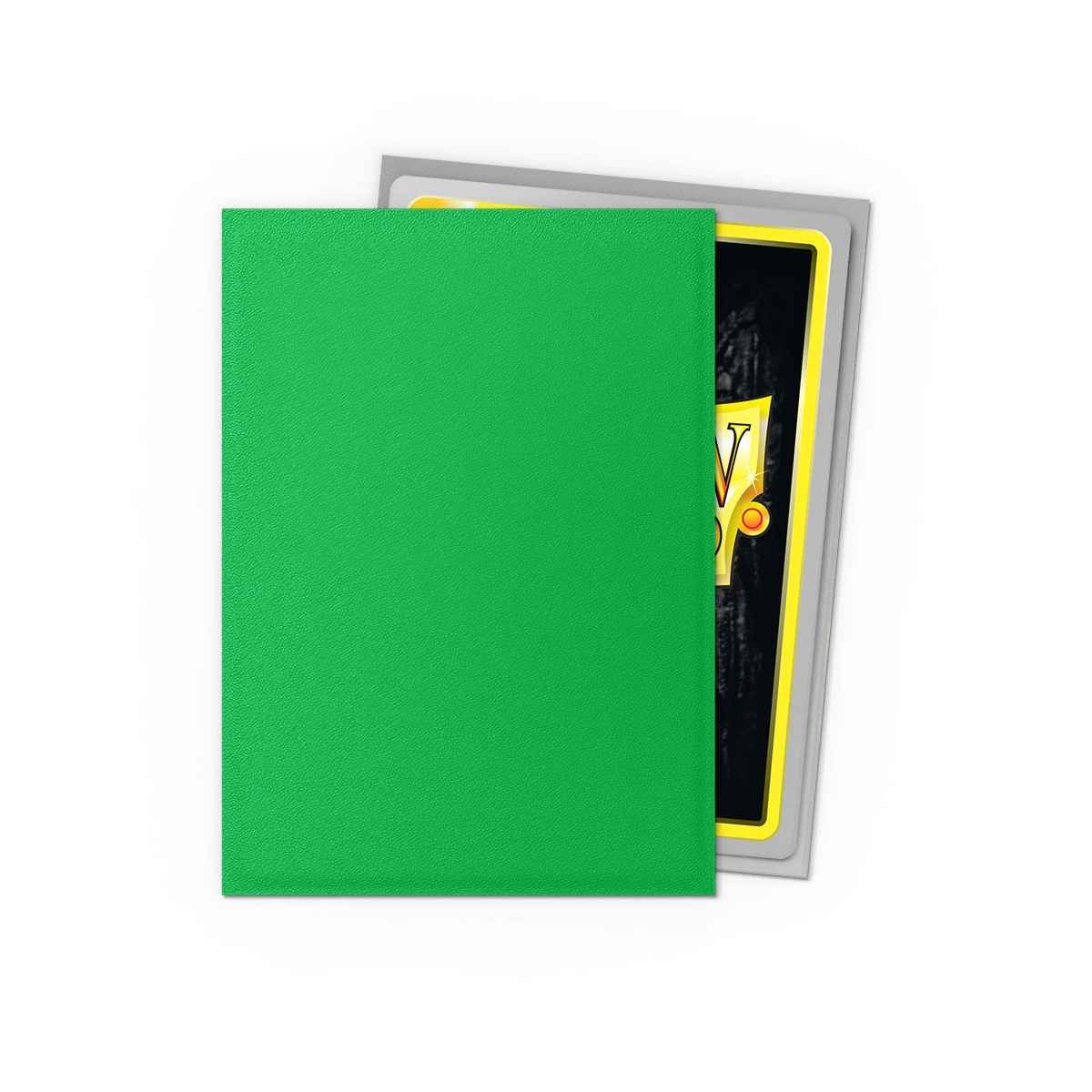 Dragon Shield Bustine protettive – Dual Matte Verde Mela & Argento (100 pezzi)