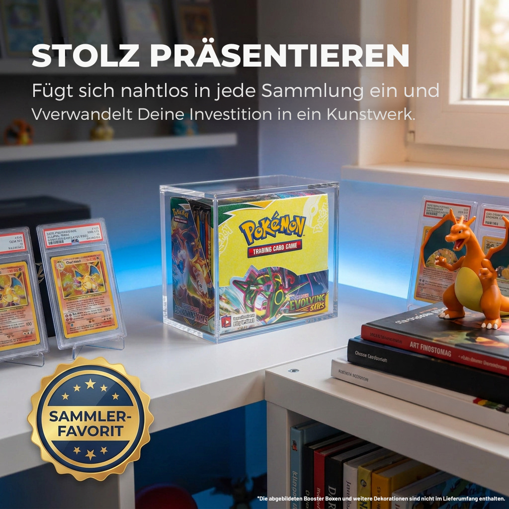 cardcosmos - Pokémon Custodia acrilica per booster box