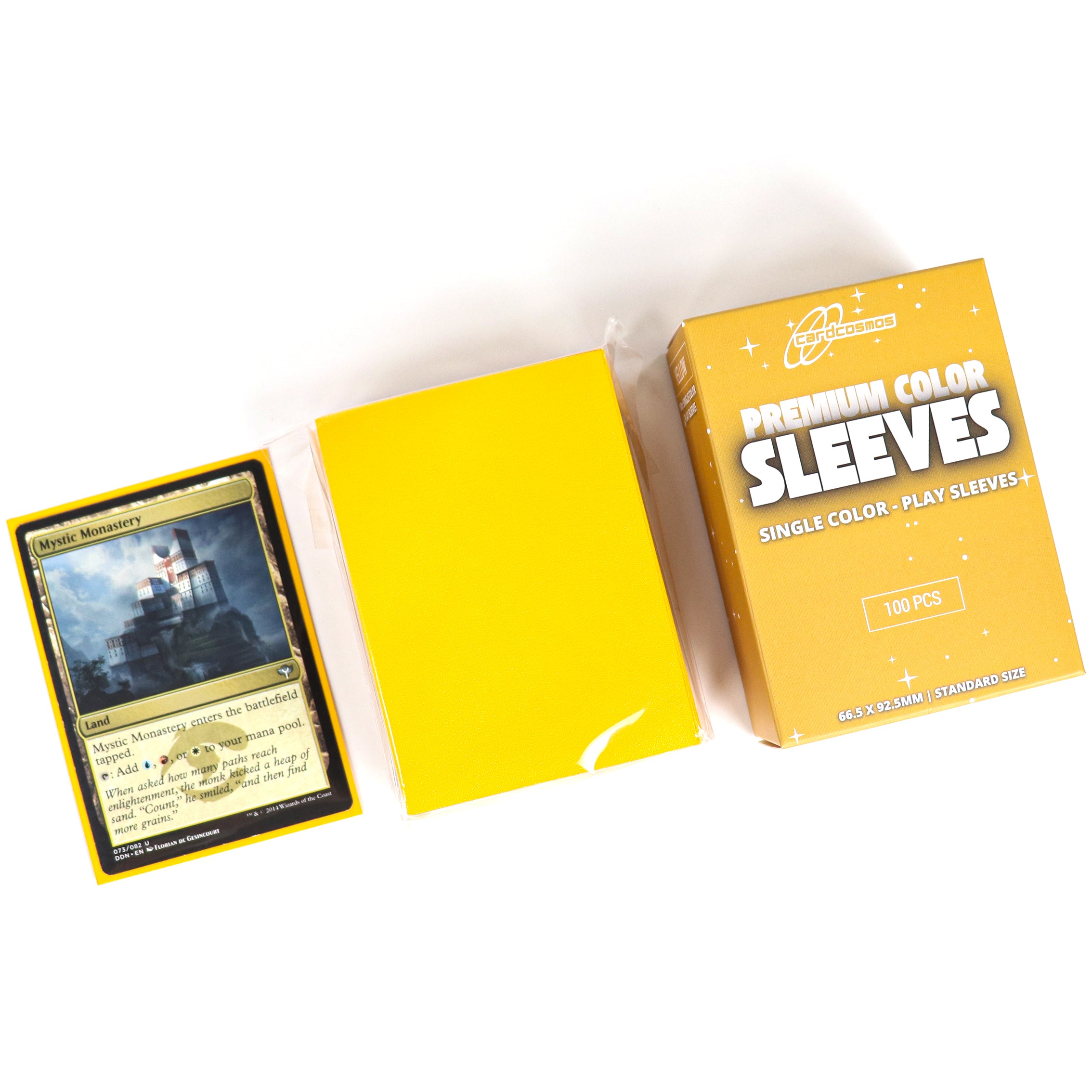 cardcosmos - Bustine matte premium Giallo | 100stk
