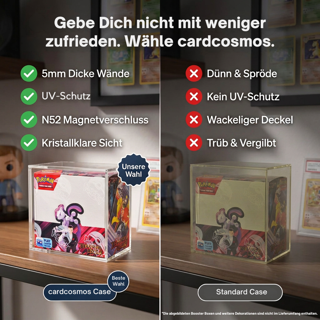 cardcosmos - Pokémon Custodia acrilica per booster box