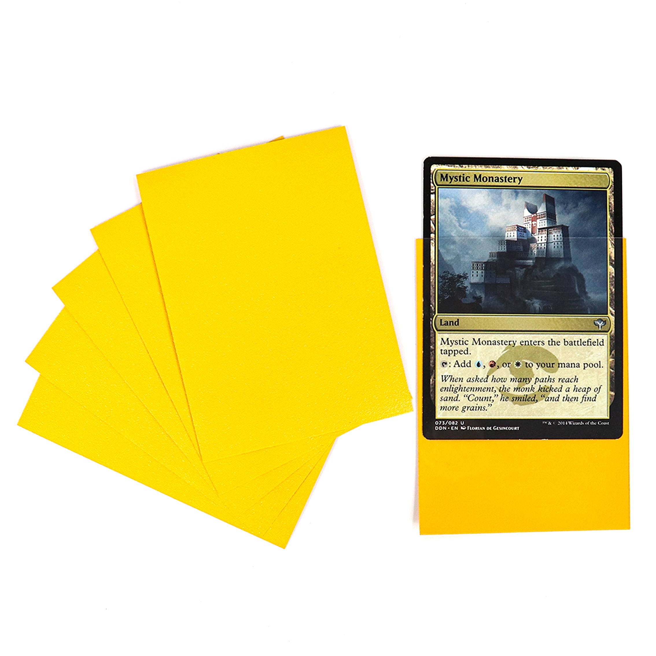cardcosmos - Bustine matte premium Giallo | 100stk