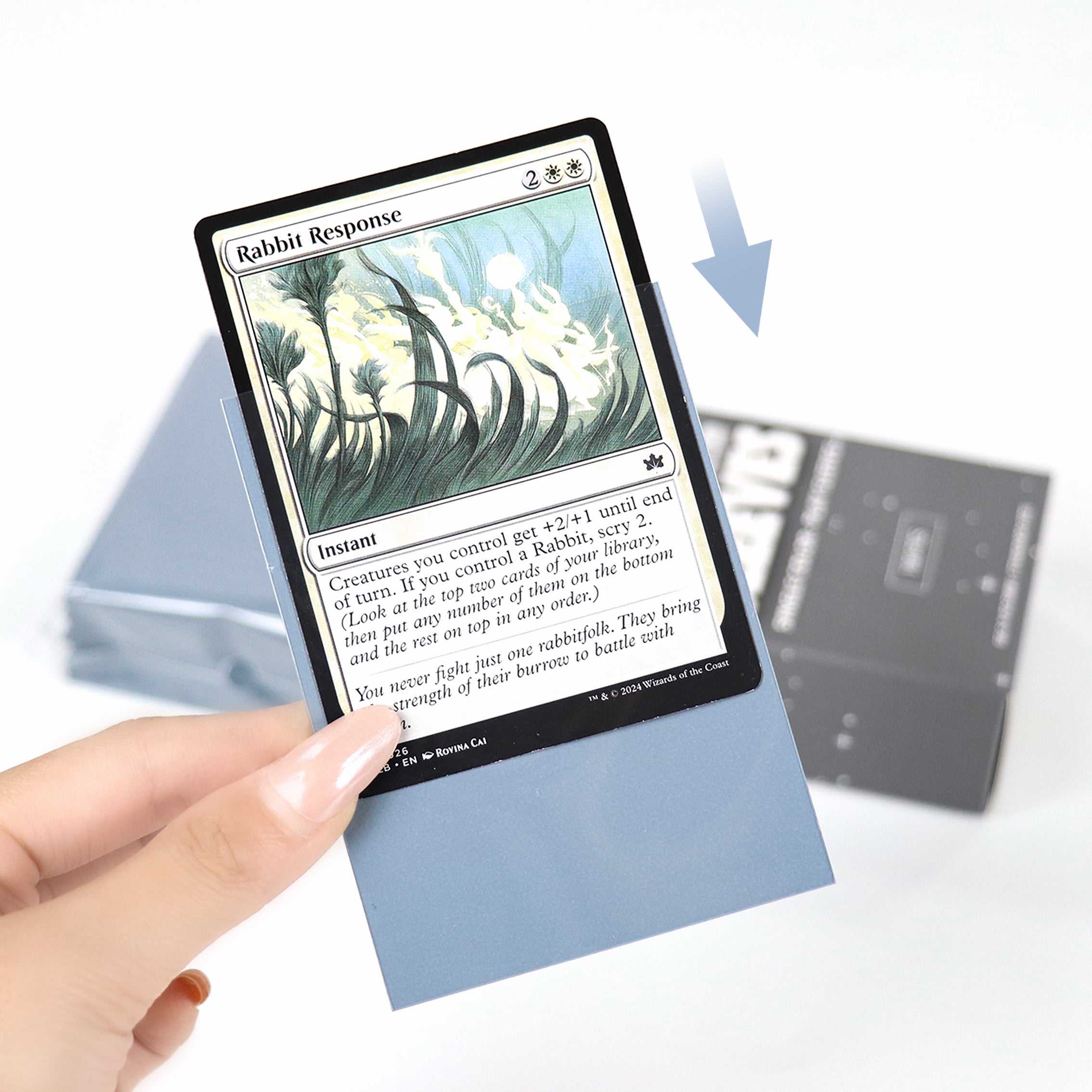 cardcosmos - Bustine matte premium Grigio | 100stk
