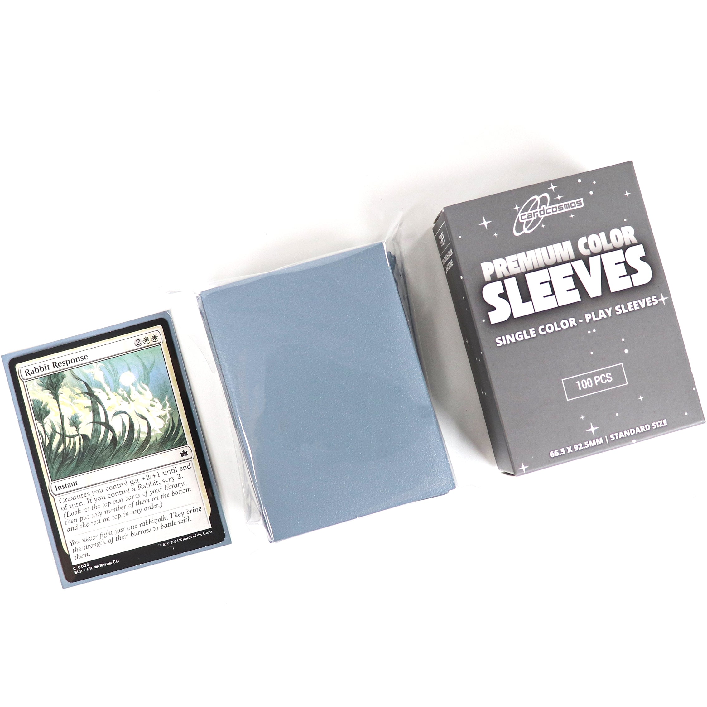 cardcosmos - Bustine matte premium Grigio | 100stk