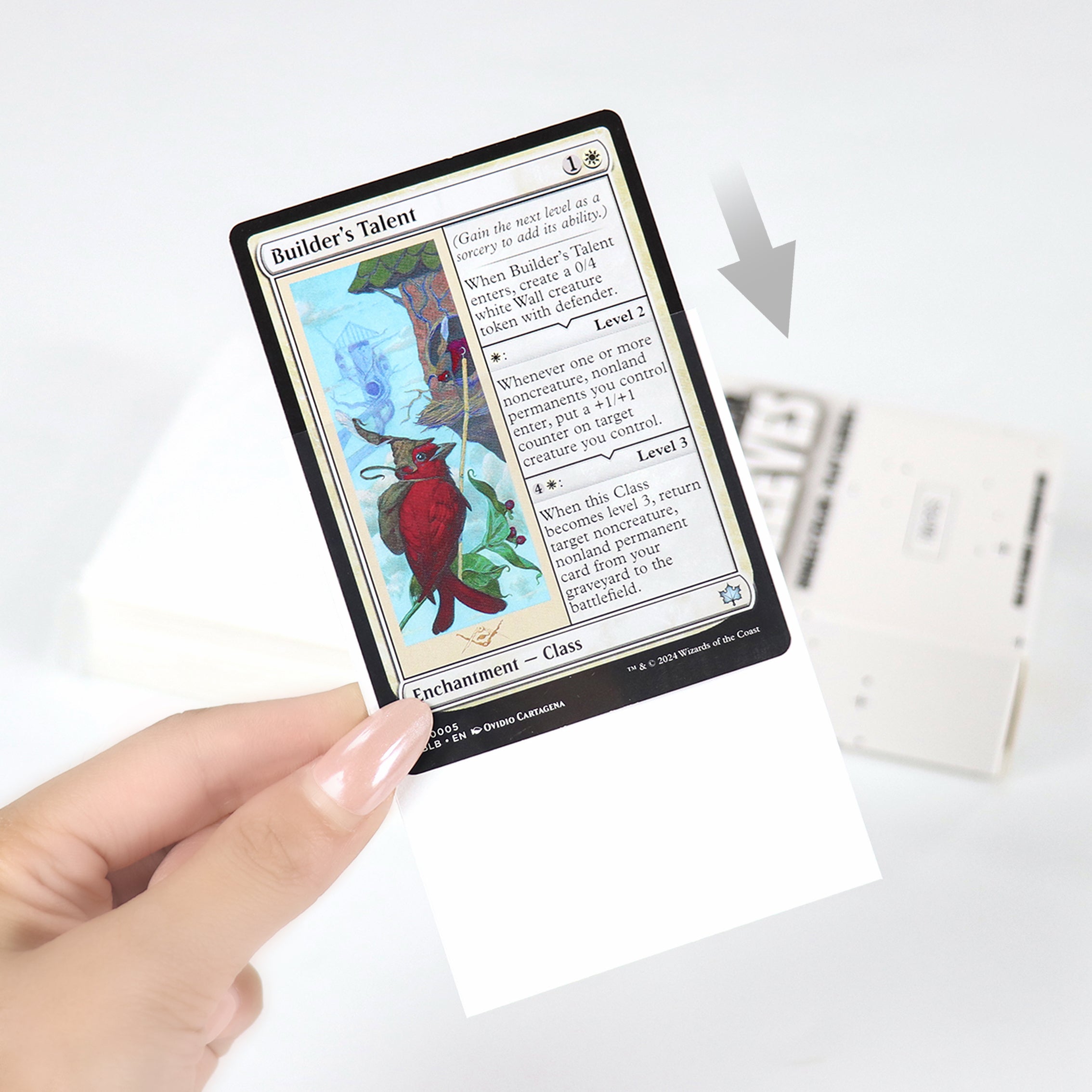 cardcosmos - Bustine matte premium Bianco | 100stk
