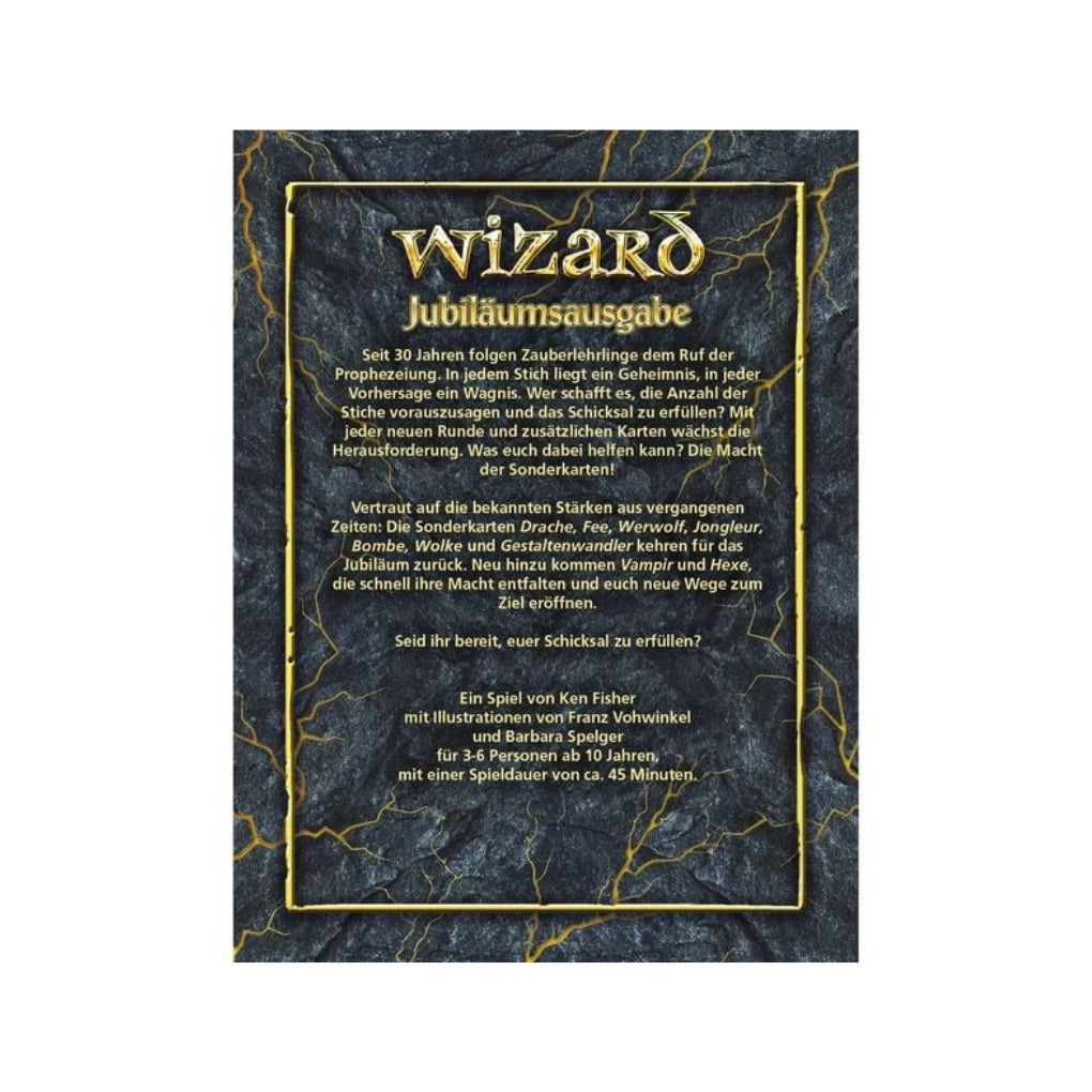 AMIGO Wizard 30 Jahre Edition Kartenspiel Jubiläumsausgabe