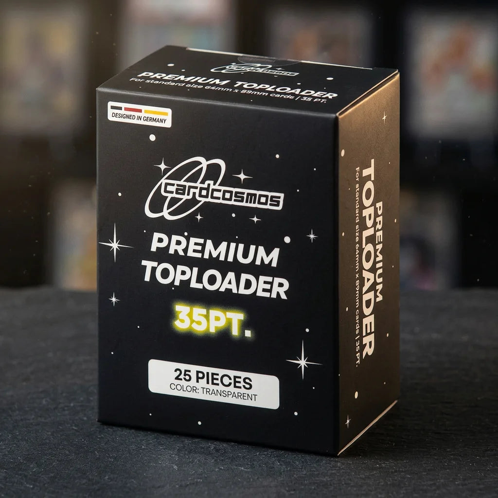 cardcosmos - Toploader premium 3" x 4" 35PT | 25 pezzi