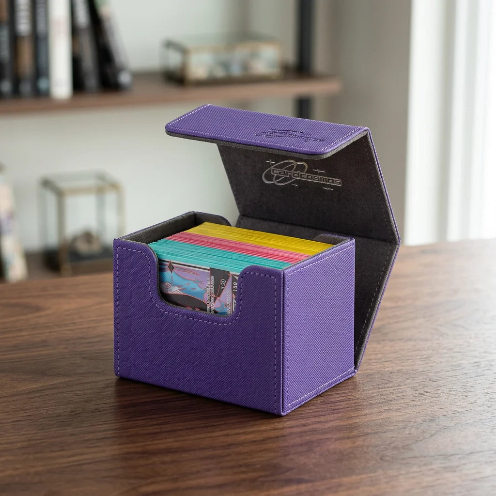 cardcosmos - Deck box premium 100+ - Viola