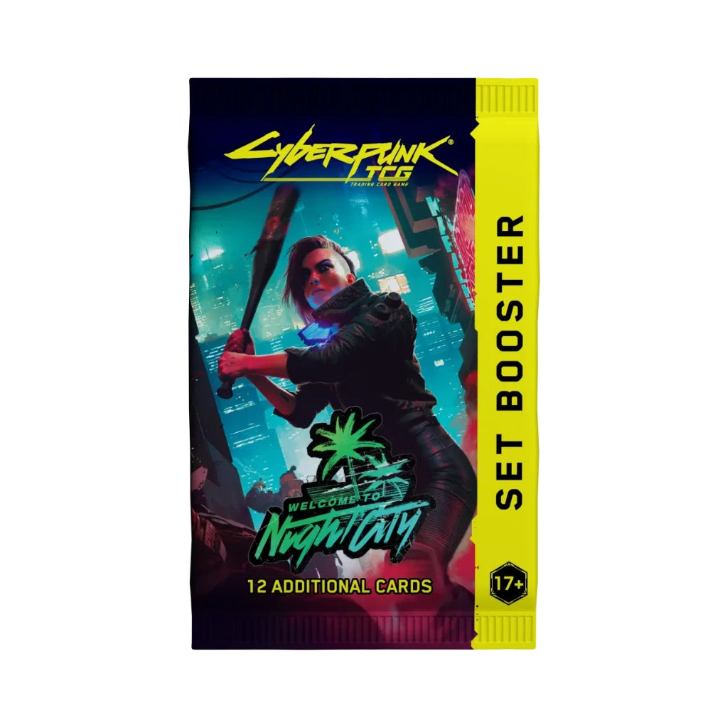 Cyberpunk TCG: Welcome to Night City Display di buste EN