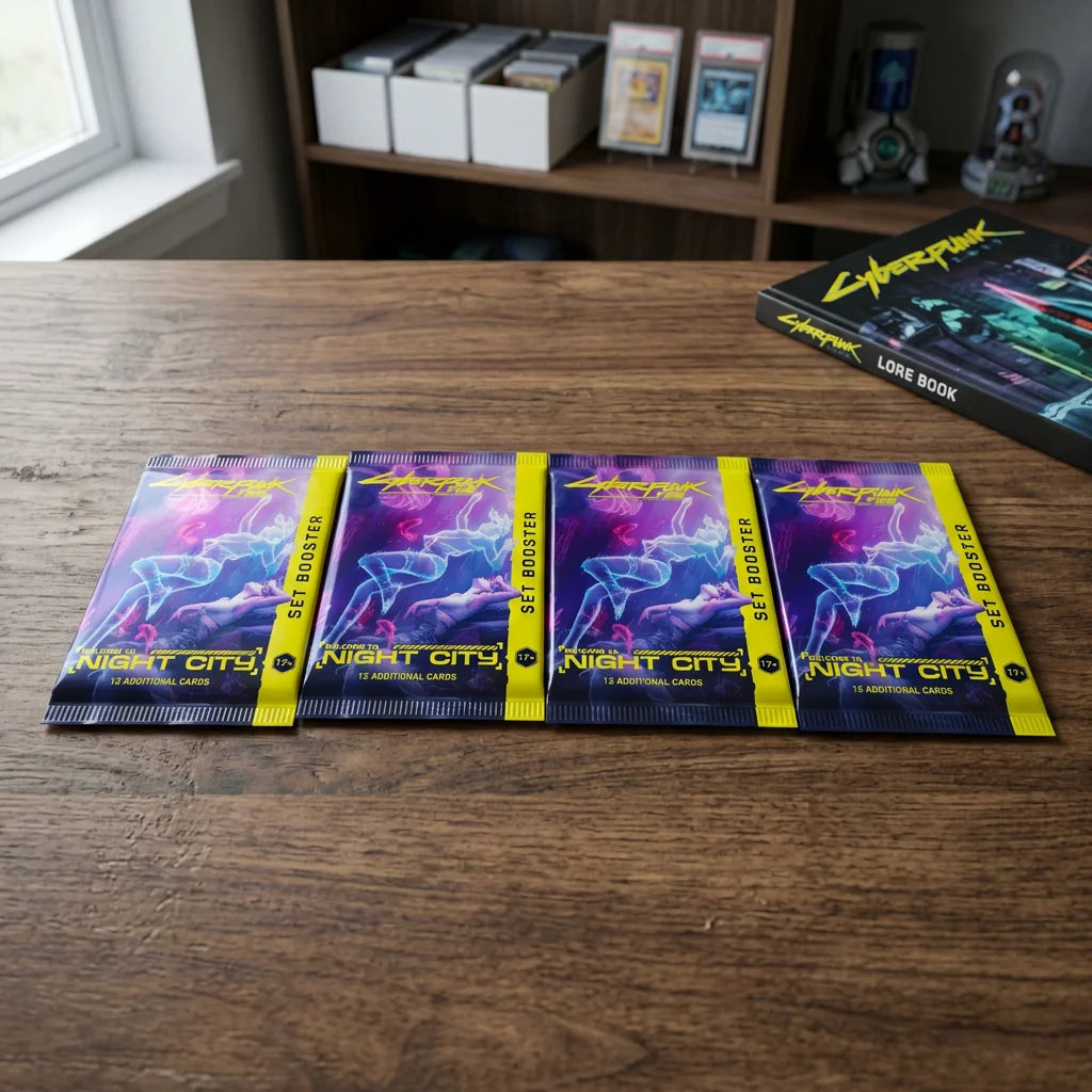 Cyberpunk TCG: Welcome to Night City Booster Display EN