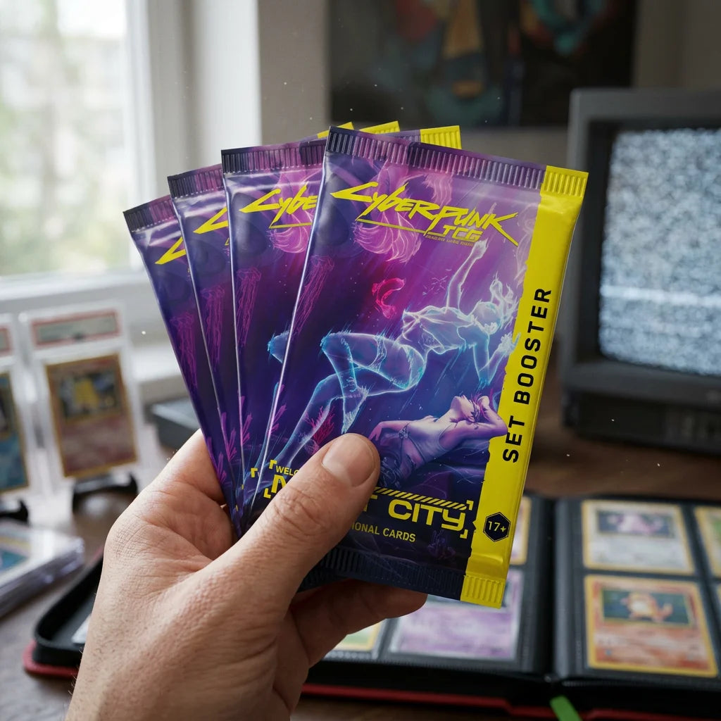 Cyberpunk TCG: Welcome to Night City Booster Display EN