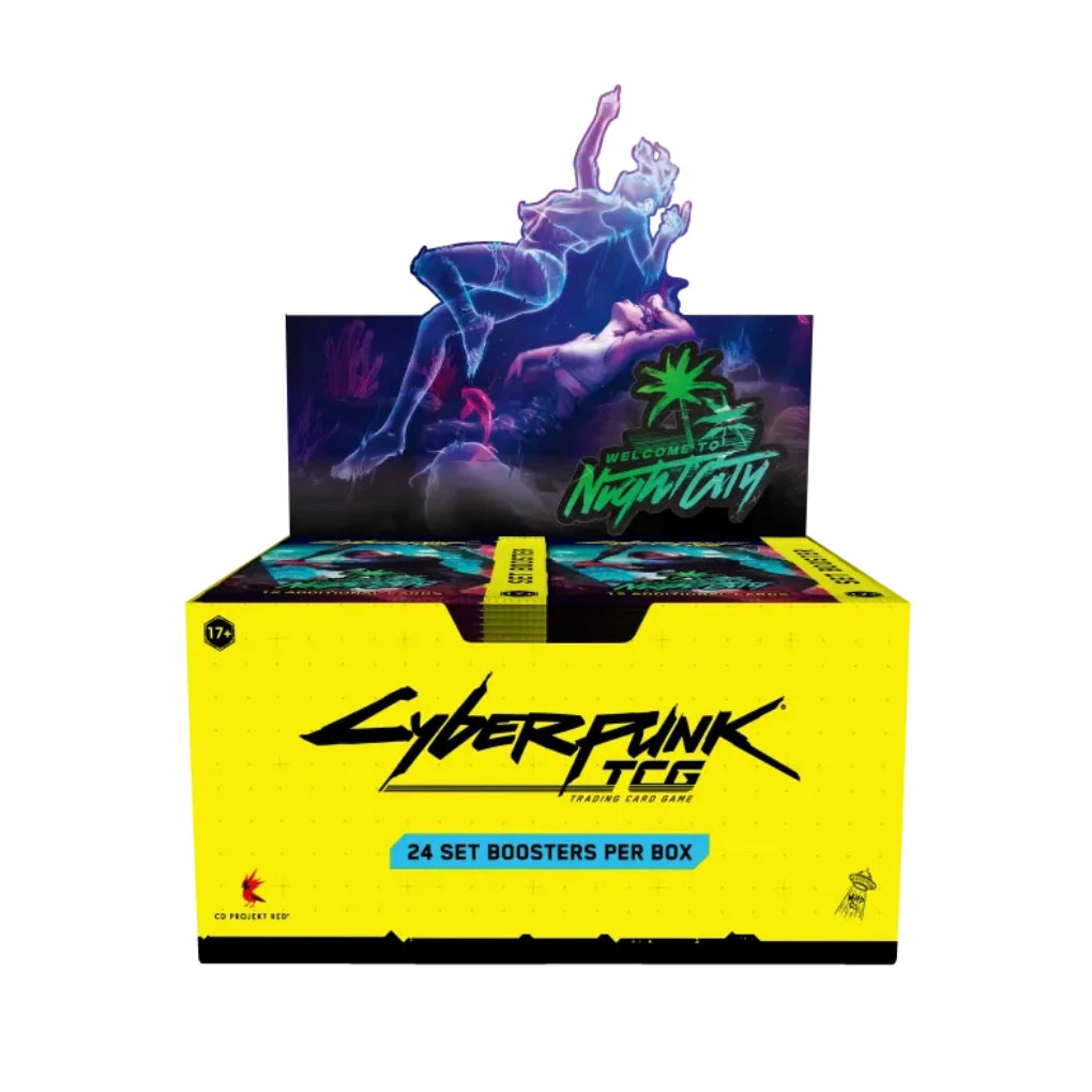 Cyberpunk TCG: Welcome to Night City Display di buste EN