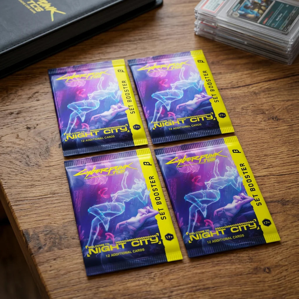 Cyberpunk TCG: Welcome to Night City Beta Pre-Release Kit EN