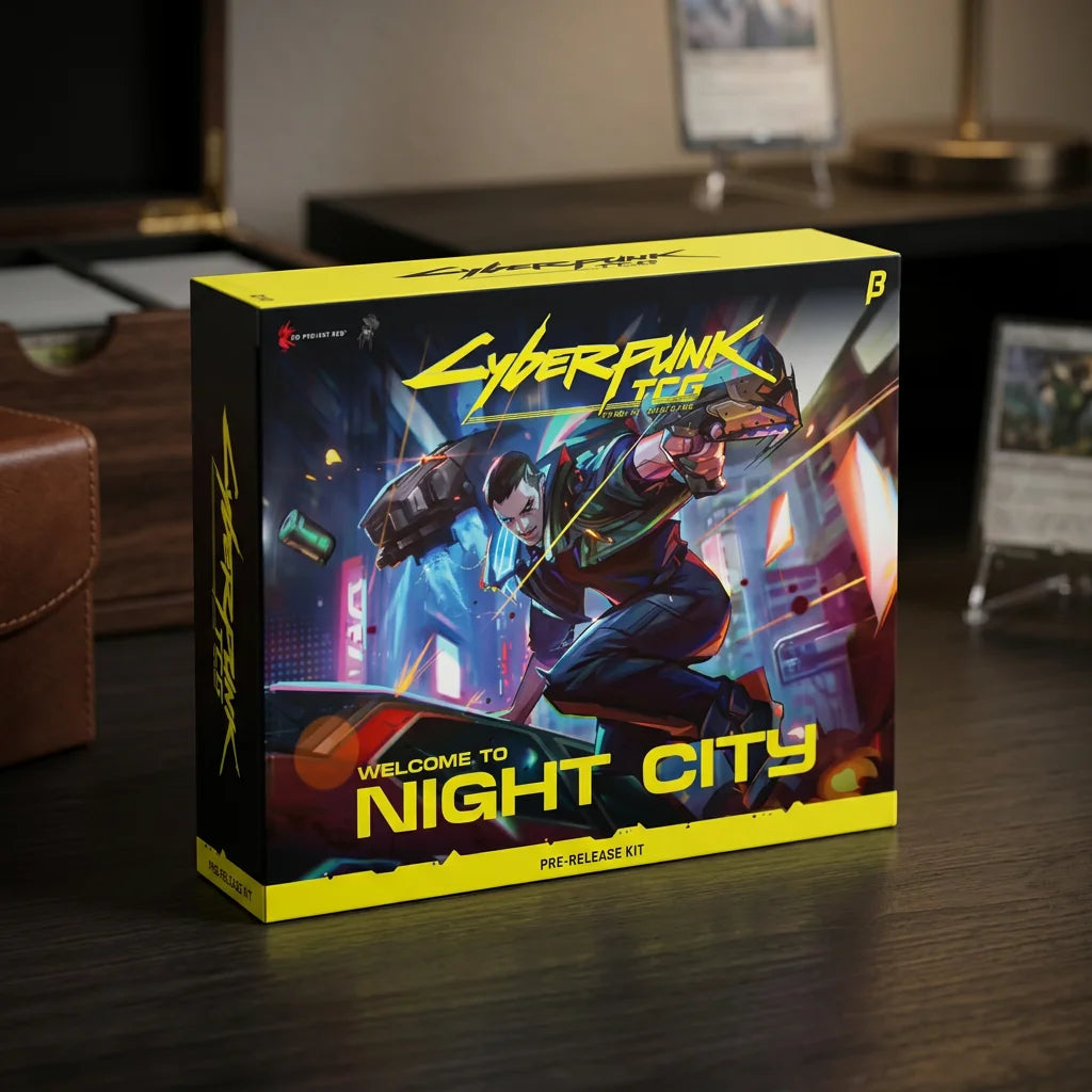 Cyberpunk TCG: Welcome to Night City Beta Pre-Release Kit English