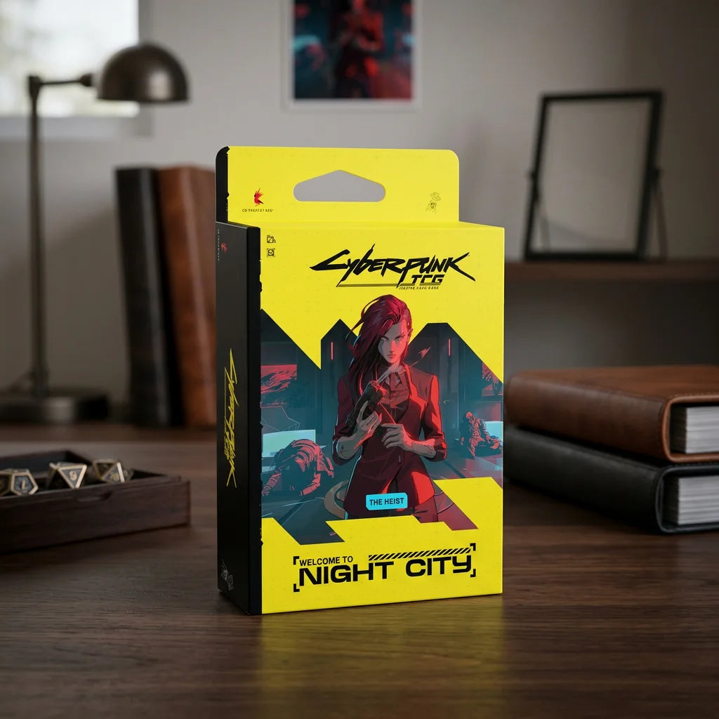 Cyberpunk TCG: Welcome to Night City Starter Deck The Heist English