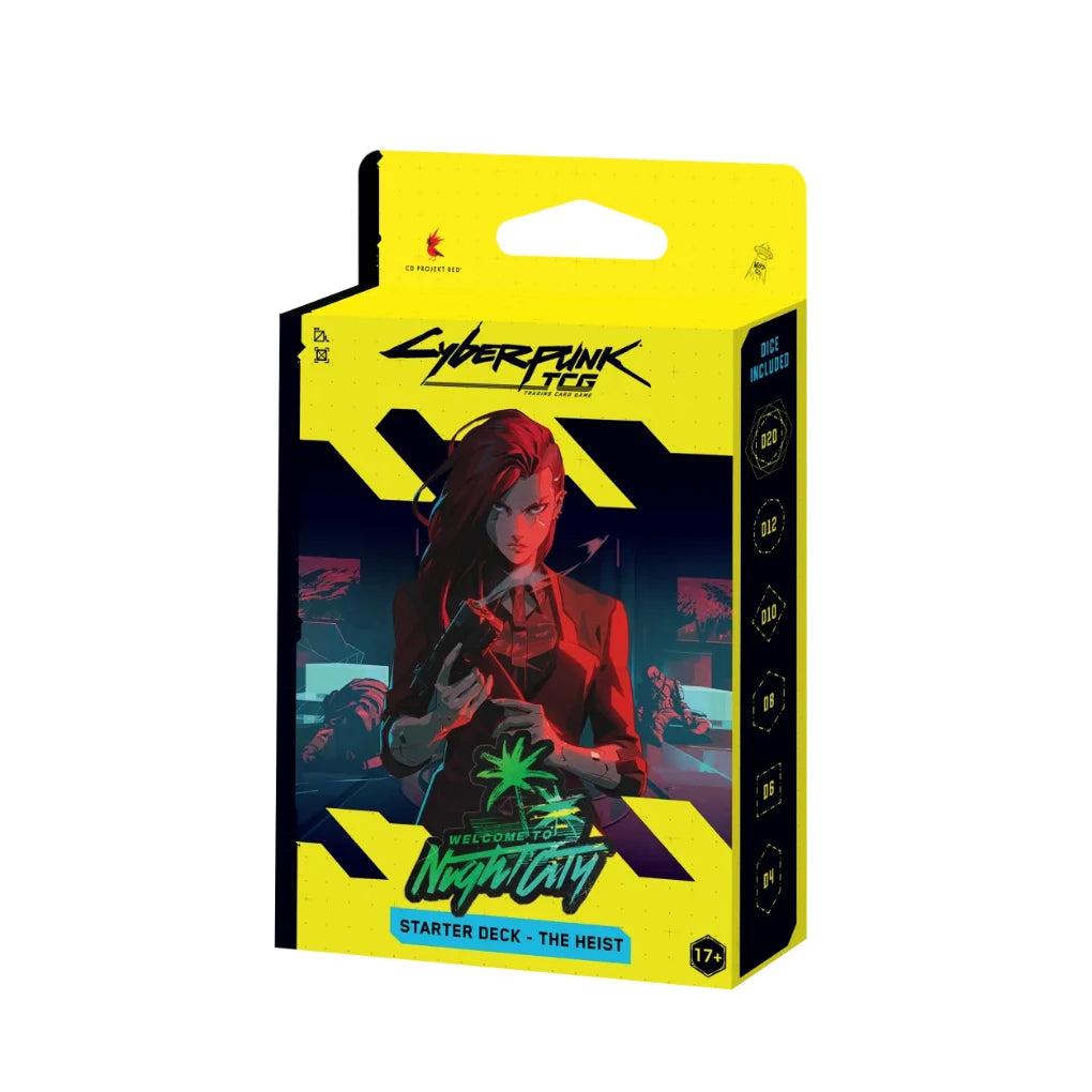 Cyberpunk TCG: Welcome to Night City Mazzo introduttivo The Heist EN