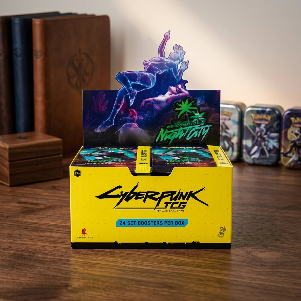 Cyberpunk TCG: Welcome to Night City Display di buste EN