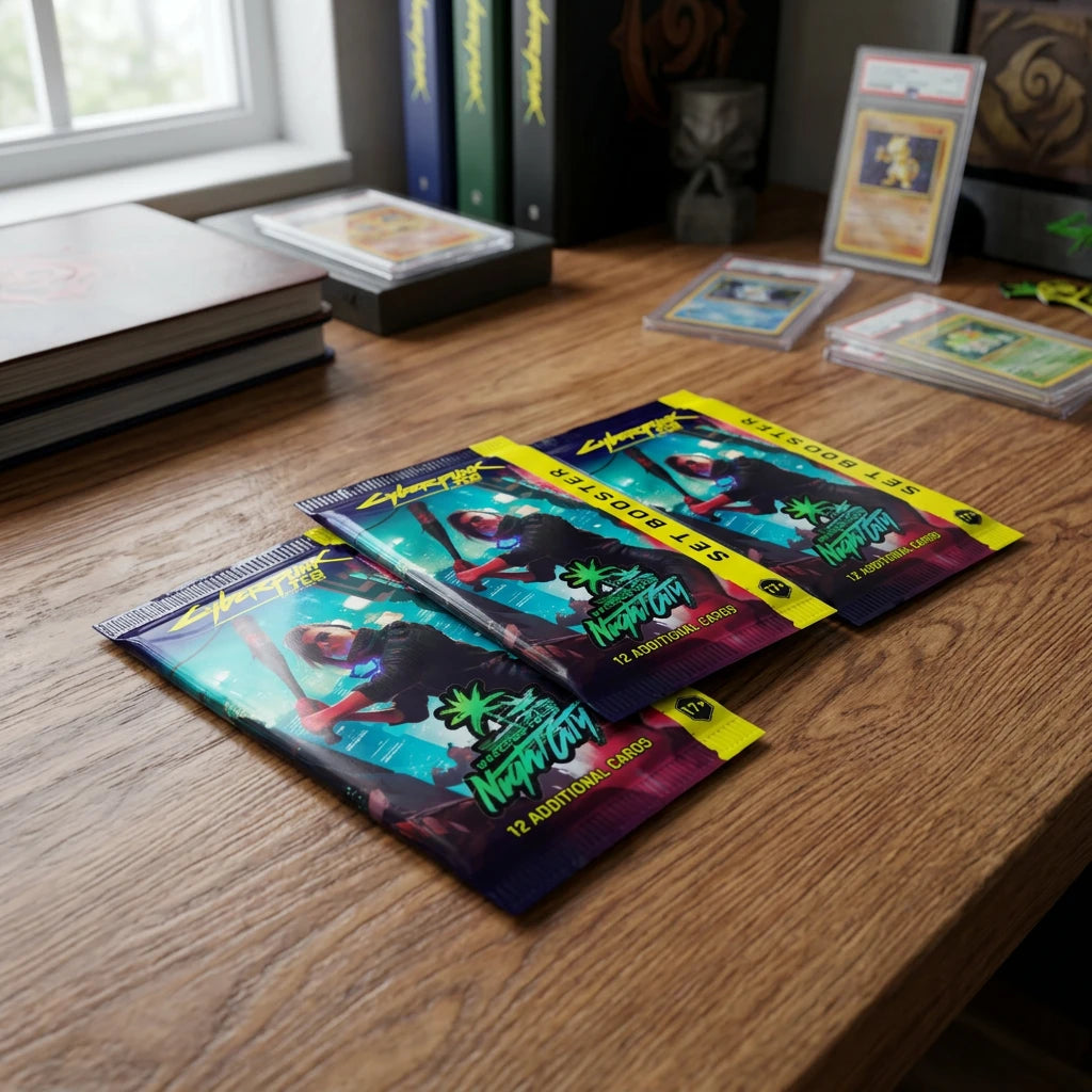 Cyberpunk TCG: Welcome to Night City Display di buste EN