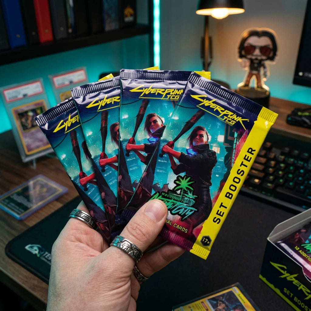 Cyberpunk TCG: Welcome to Night City Display di buste EN