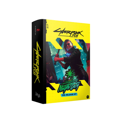 Cyberpunk TCG: Welcome to Night City Pre-Release Kit EN