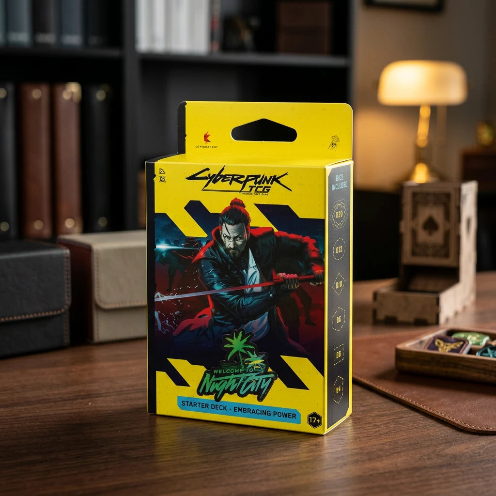 Cyberpunk TCG: Welcome to Night City Mazzo introduttivo Embracing Power EN