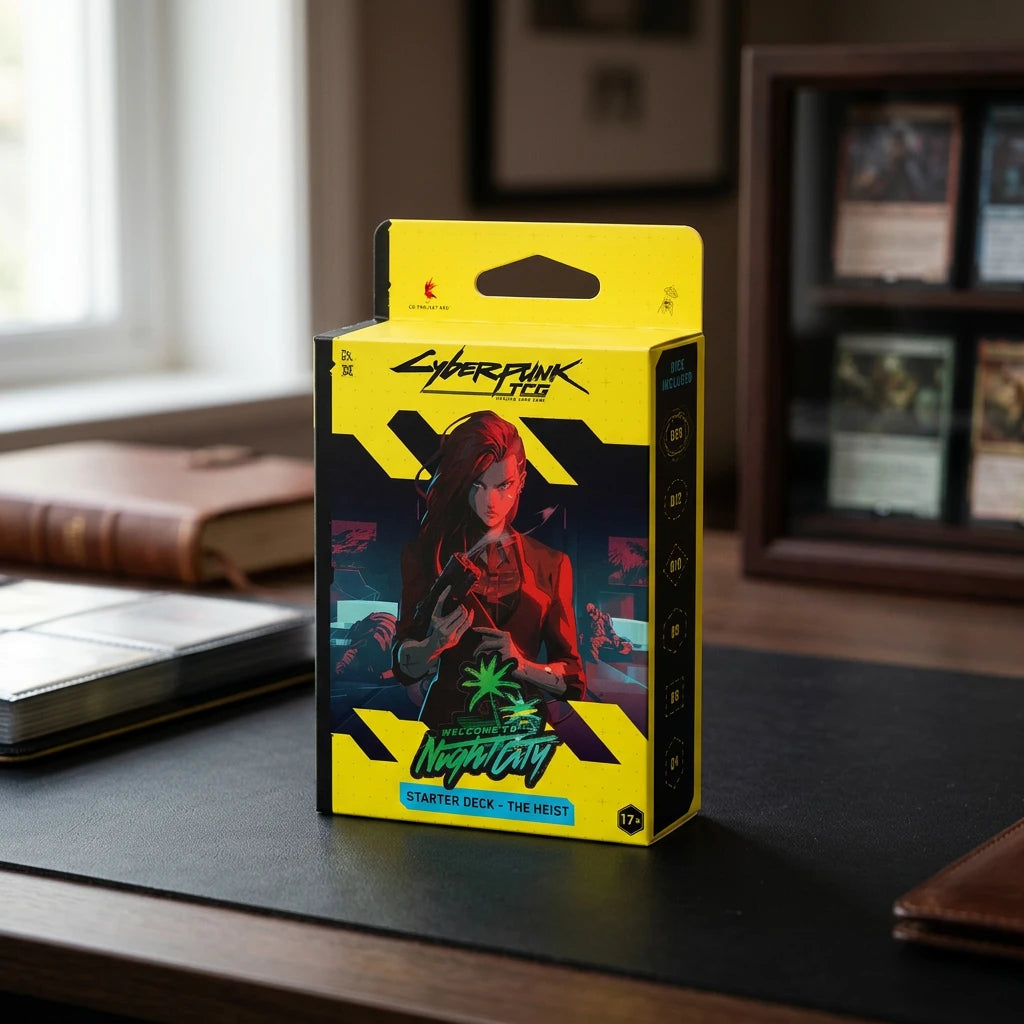 Cyberpunk TCG: Welcome to Night City Mazzo introduttivo The Heist EN