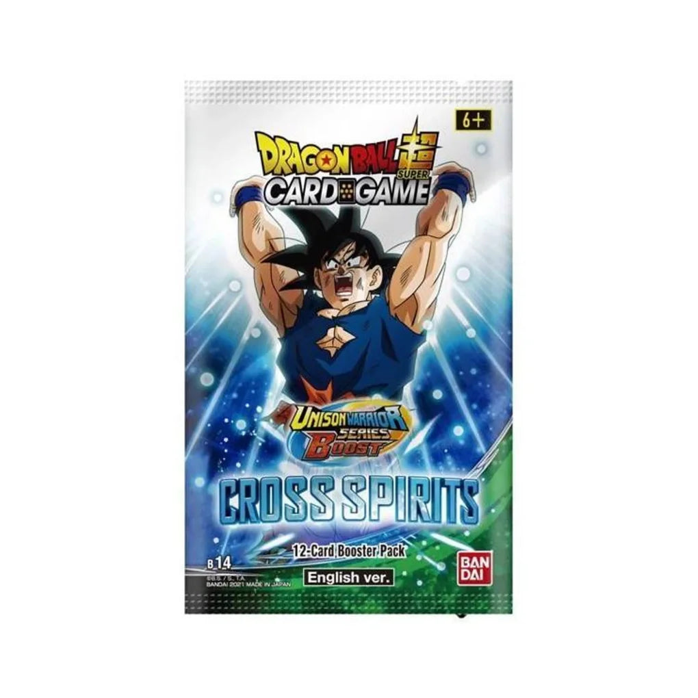 Dragon Ball Super TCG - Cross Spirits B14 Display di buste - Inglese