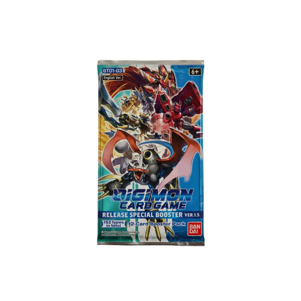 Digimon Card Game - Uscita Prodotto speciale Busta Ver.1.5 Display di buste - Inglese