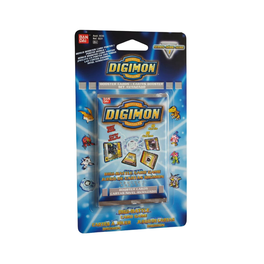 Upper Deck Digimon Series 1 Blister di buste - Tedesco