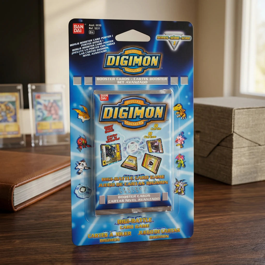 Upper Deck Digimon Series 1 Blister di buste - Tedesco