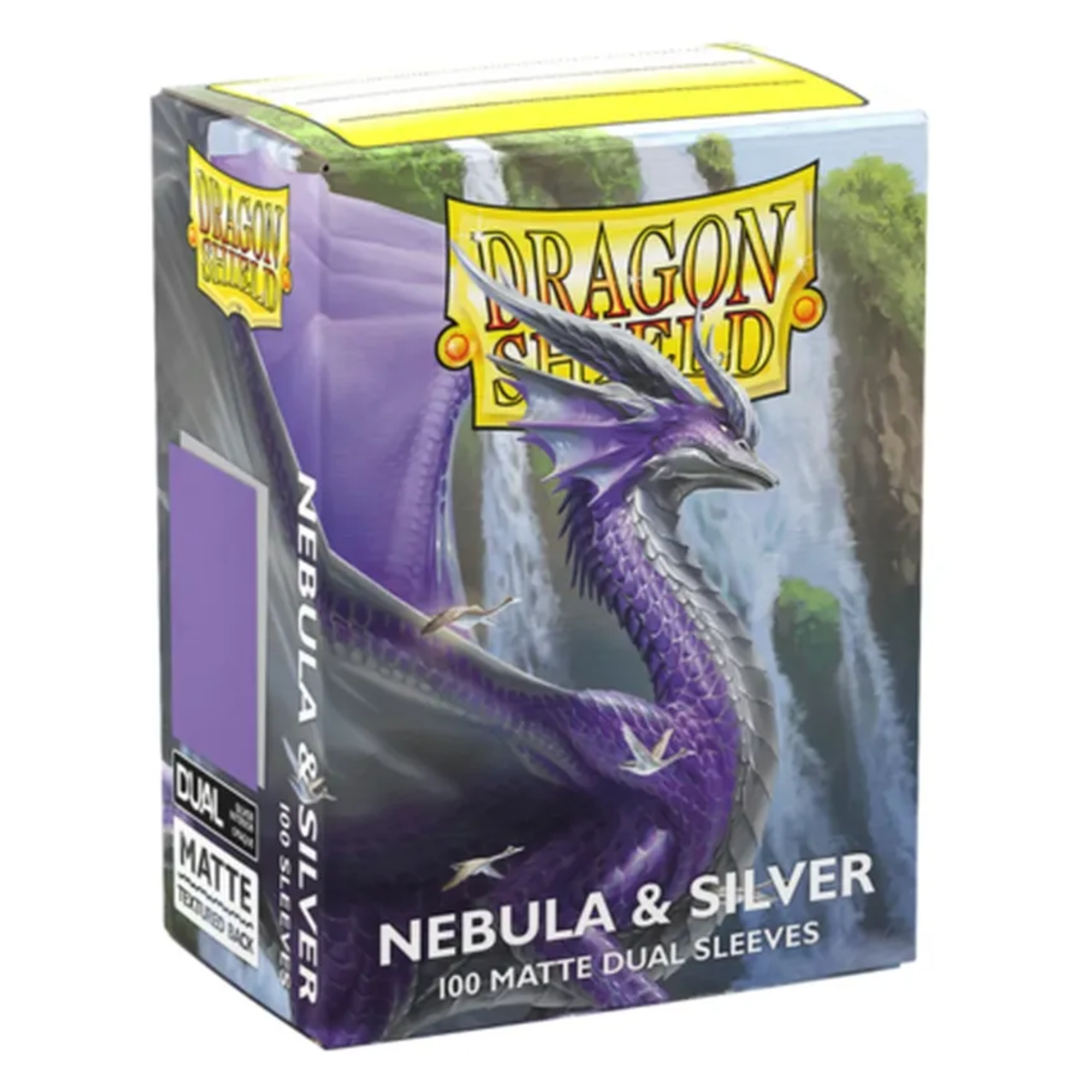 Dragon Shield Bustine protettive – Dual Matte Nebulosa & Argento (100 pezzi)