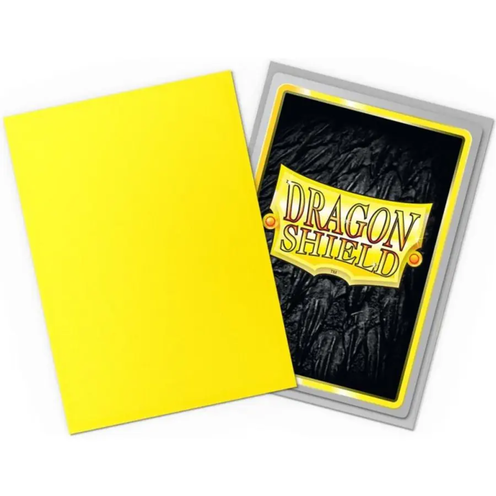 Dragon Shield Bustine protettive – Dual Matte Giallo & Argento (100 pezzi)